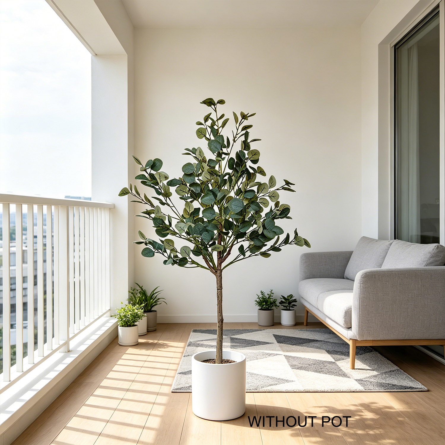 140cm Artificial Eucalyptus Pl - đánh giá và giá Ficus Lyrata Tree
